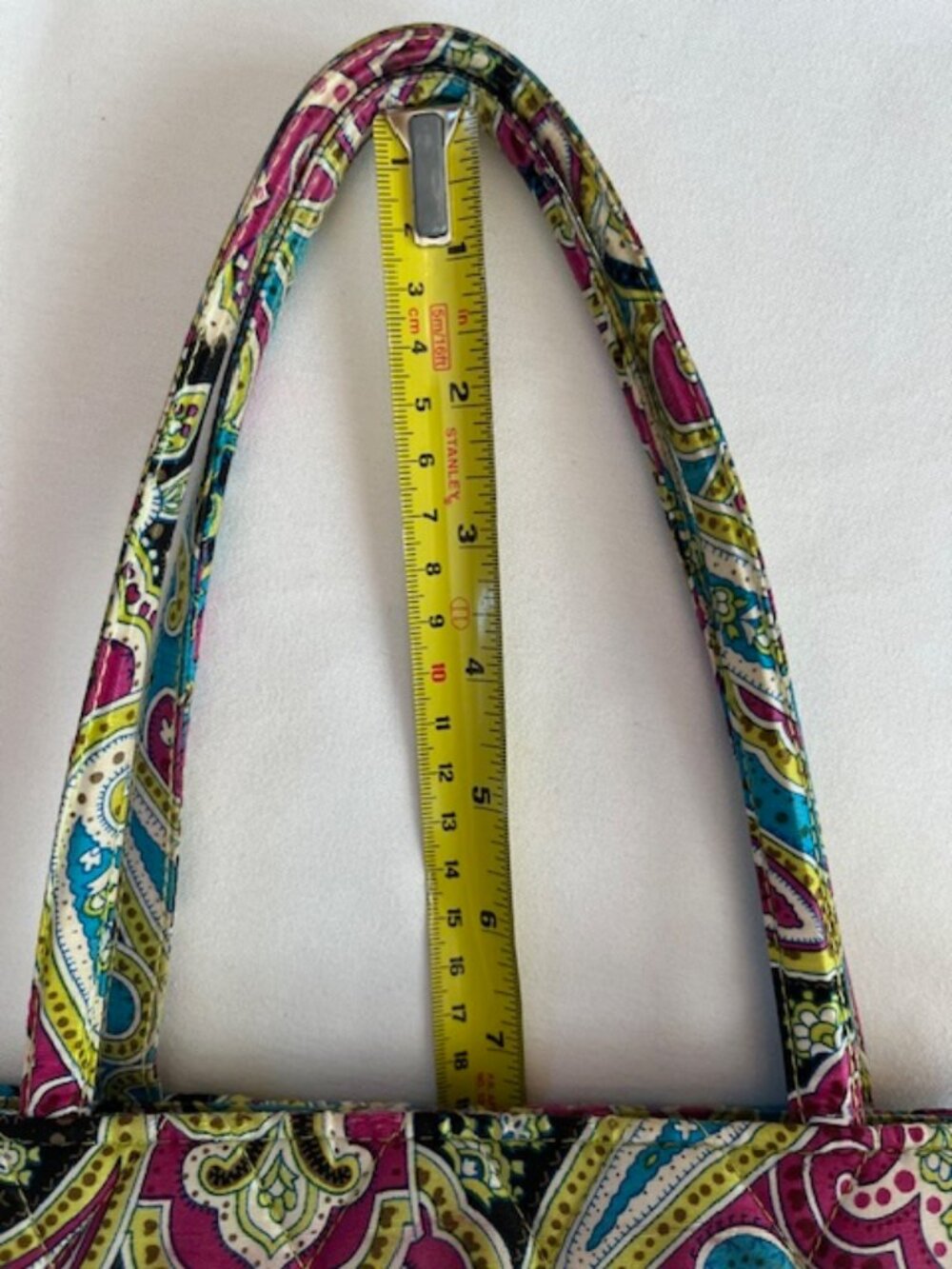 VERA BRADLEY | Bella Paisley Silk Quilted Handbag - Picture 11 of 13